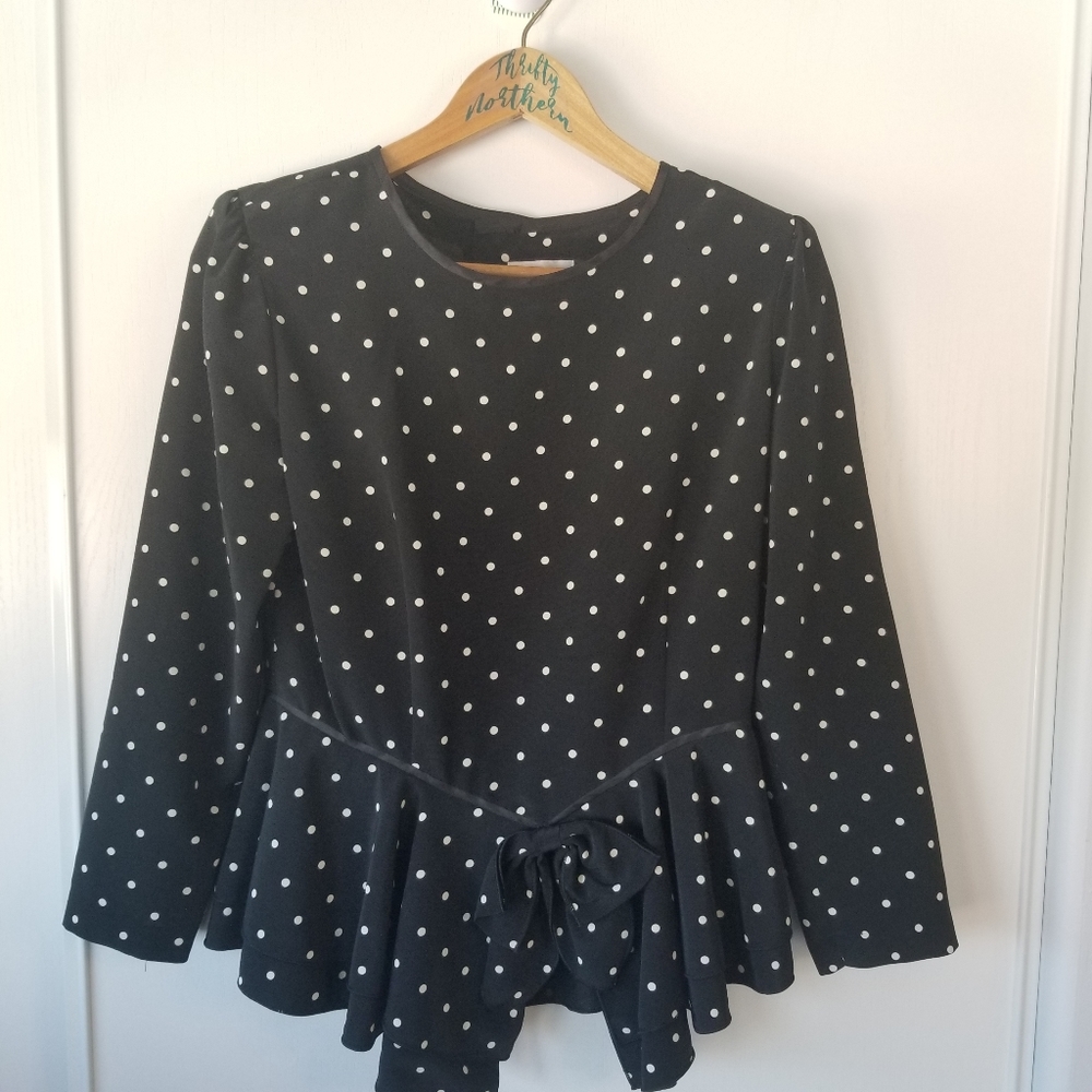 Polka dot top